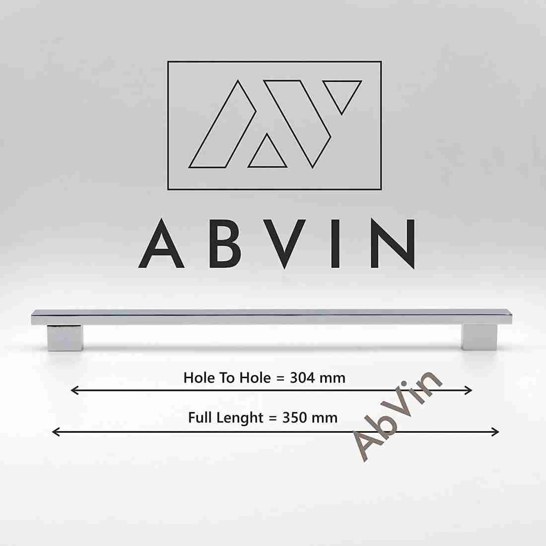ABVIN Premium Thin Solid Brass Bar Handles, Modern Gold Cabinet