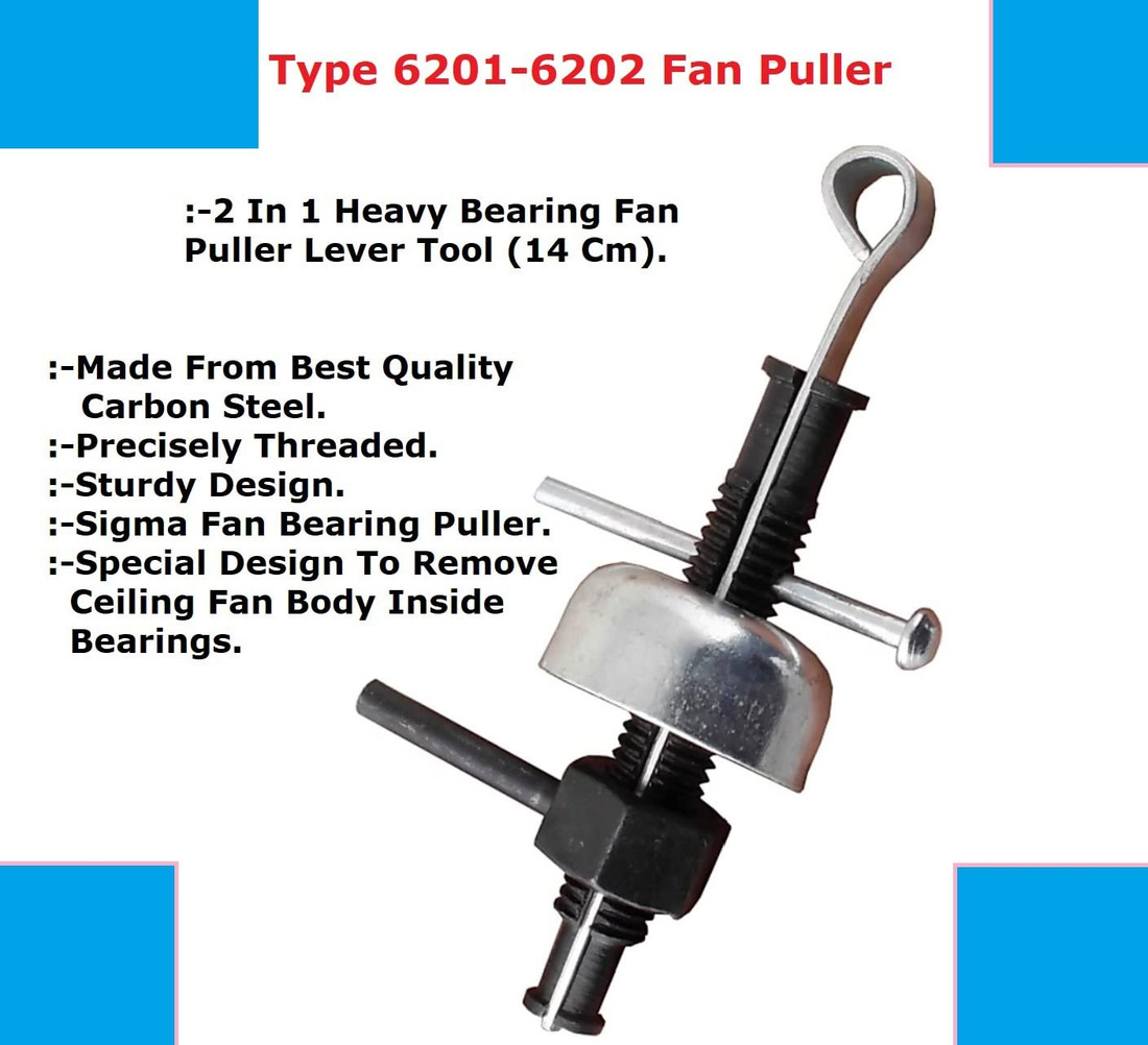 Ceiling fan bearing puller clearance flipkart