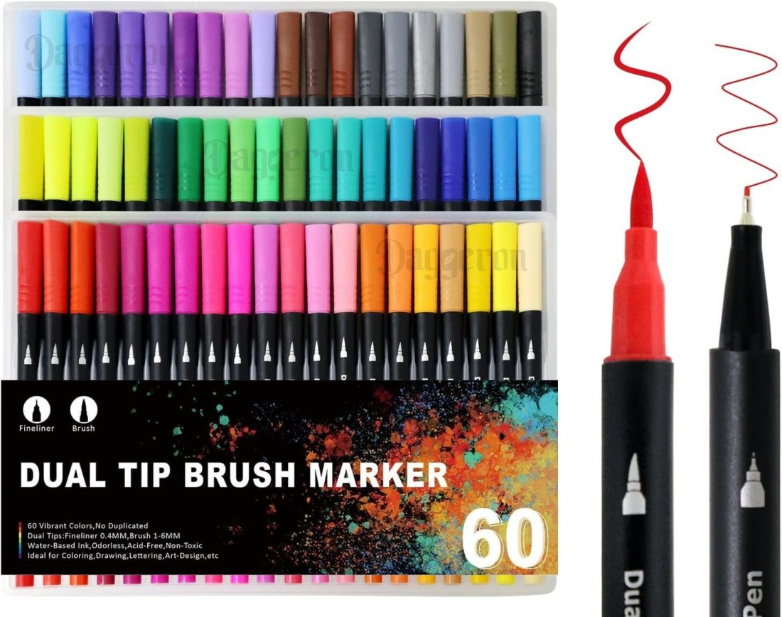 Hethrone 100 Colors Fine Tip Pens Colored Pens Fineliner Pens