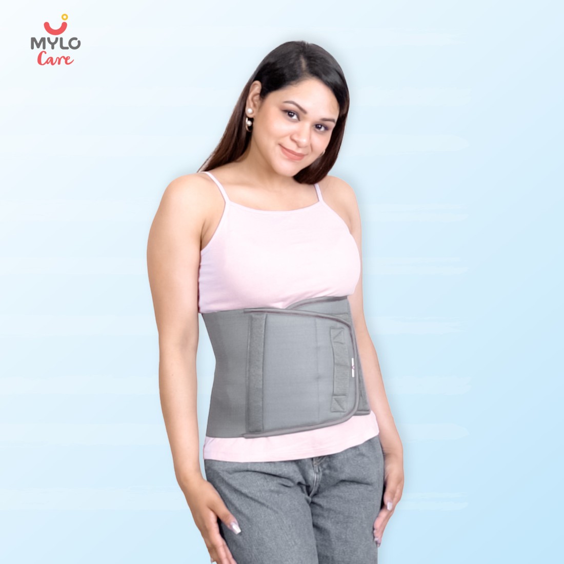 MYLO Care Post Pregnancy Abdomen Support Belt, Tone Abdominal Muscles, Tummy  Trimming - Buy maternity care products in India