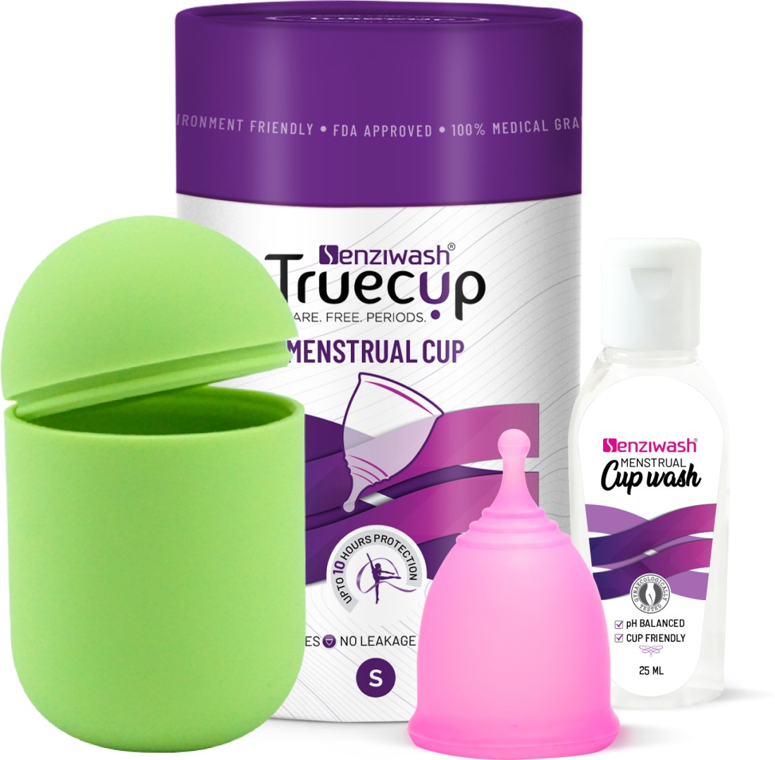 Buy Senziwash Truecup Reusable Menstrual Cup for Women-Small Size