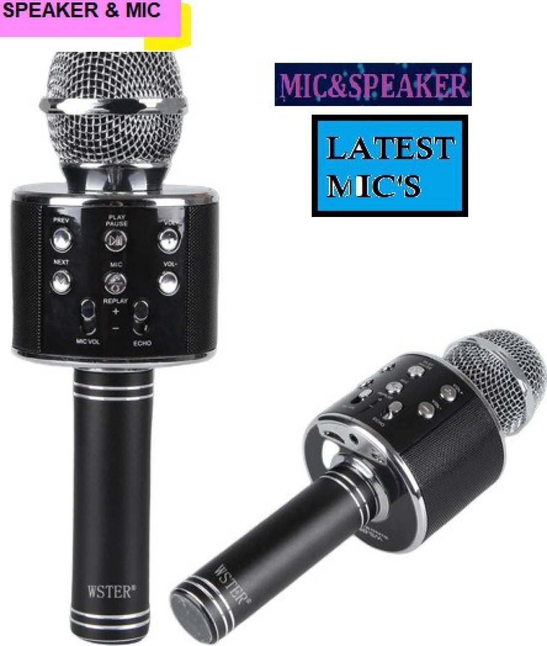 Karaoke mic with cheap speaker flipkart