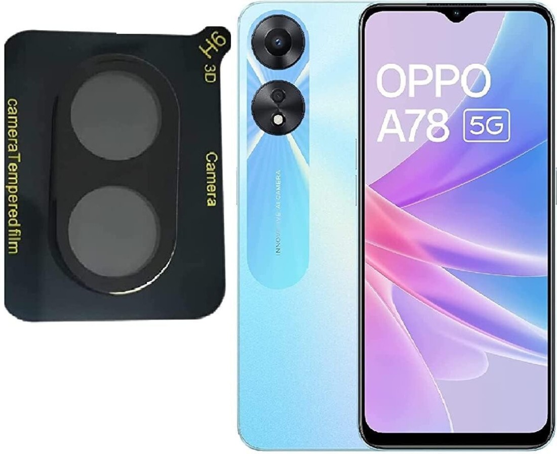 REDDWARF 3D Camera Lens Protector Glass for Oppo A78 5G