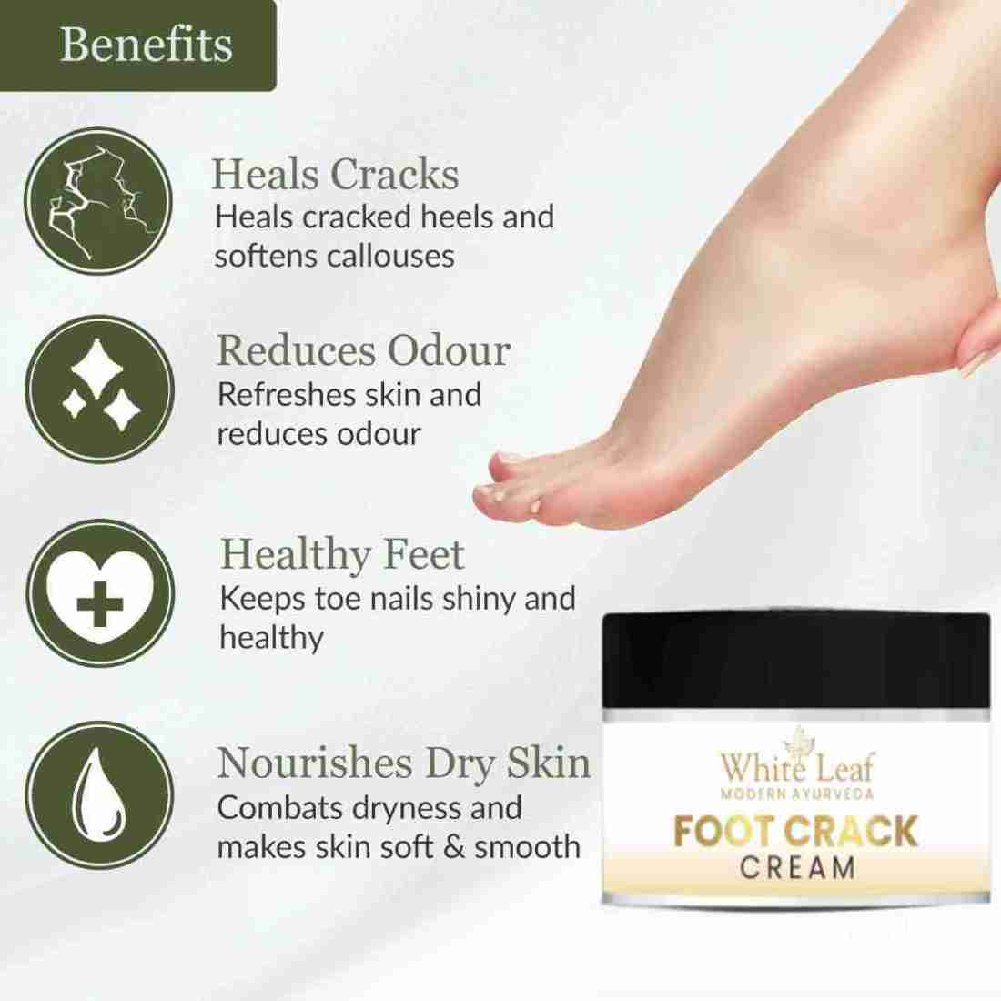 White Leaf Froot Crack Heel Repair Cream Winter Foot Cream With