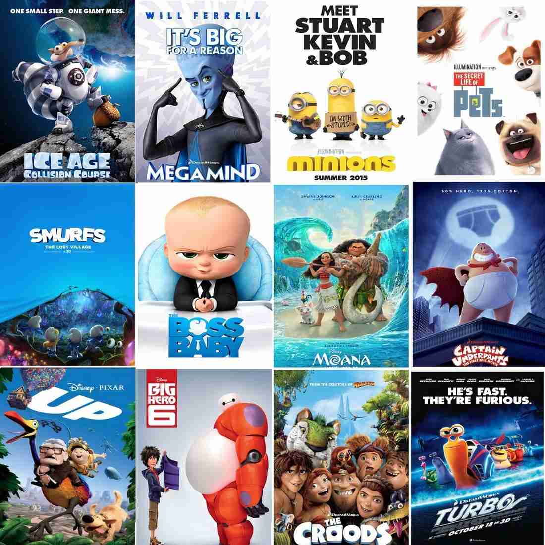 12 Cartoon Movies dual audio Hindi and English clear HD print