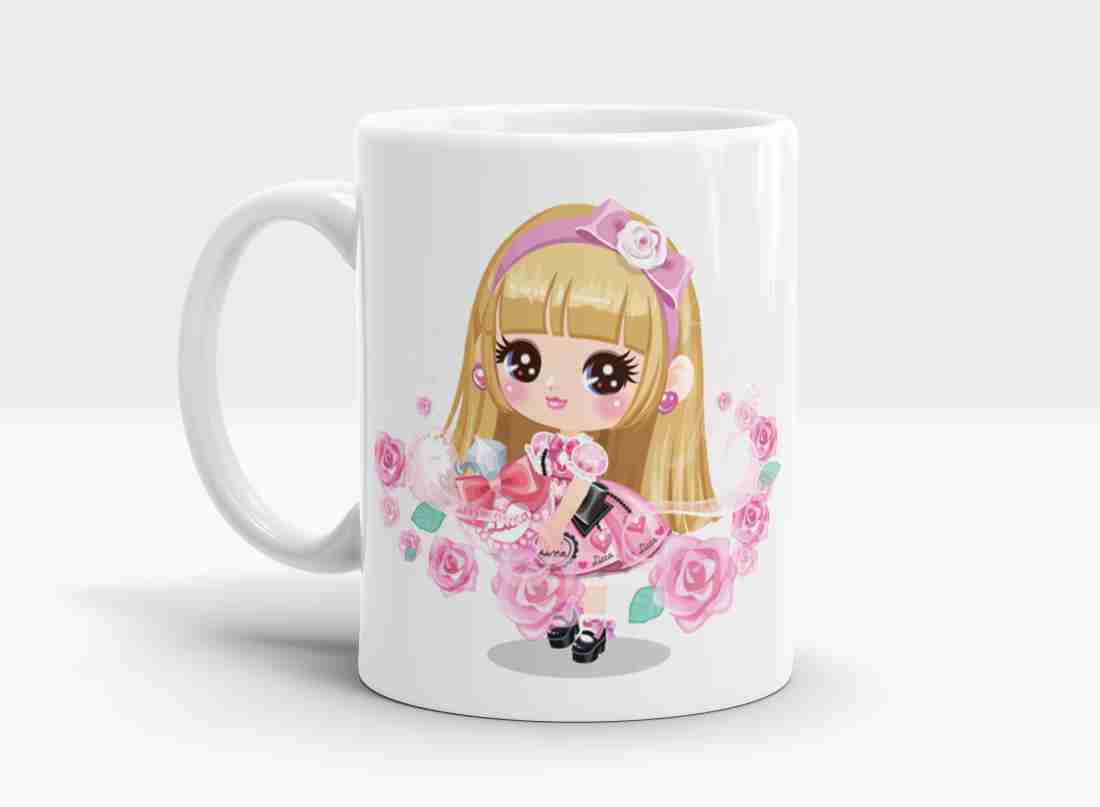 KALPASAKHI PRODUCTS Cartoon BARBIE DOLL Printed Gift For Kids