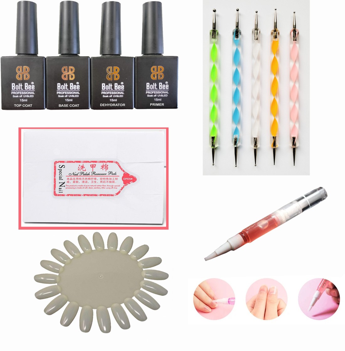 Acrylic Powder and Liquid Glitter Nail Art Kit False Nail Tips Nail Art  Decoration Tools, Nail Art Tools Kit Decoration Tools Professional Manicure  Set : Amazon.in: Beauty