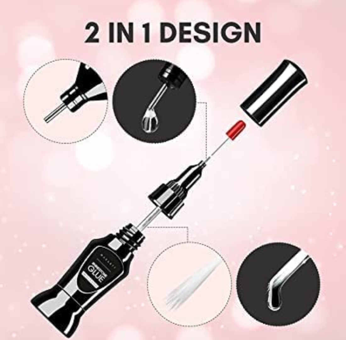 NAILSBAR Professional Nail Rhinestone Glue Gel with Brush& Pen tip, 10ml  Diamond glue - Price in India, Buy NAILSBAR Professional Nail Rhinestone  Glue Gel with Brush& Pen tip, 10ml Diamond glue Online