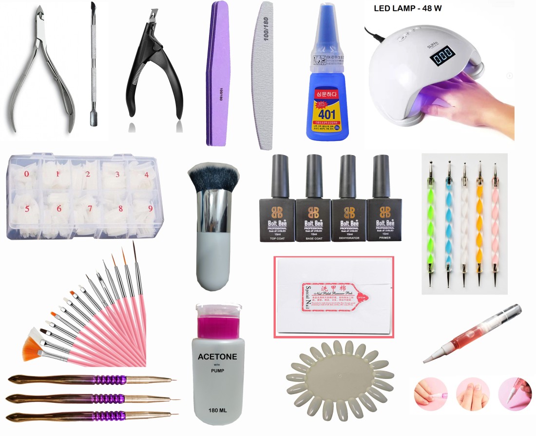 9PCS Acrylic Gel Nail Art Brush Set for Nails,Manicure Brush Tools Kit for  Home Professional Salon,Nail Liner Brush and Dotting - AliExpress