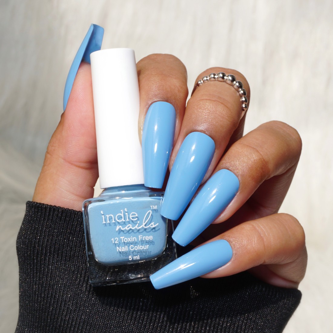 Buy duri Nail Polish, 107S, Cloud True Blue, Pastel Blue shade, Semi Matte  Finish.5 fl.oz. Online at Low Prices in India - Amazon.in