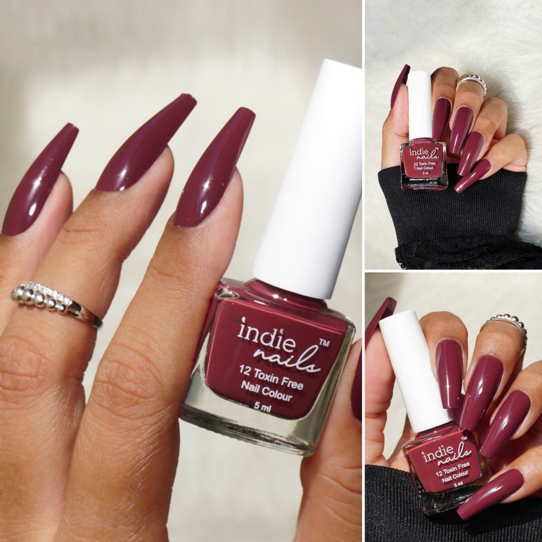 20 Burgundy Nail Ideas That Bring Autumn to Your Fingertips