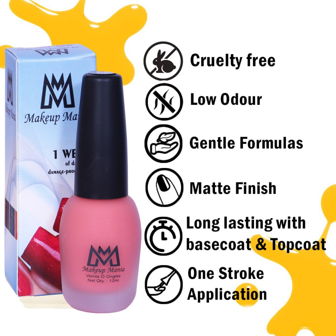Buy Miss Nails Sugar Matte Nail Polish 5PCS COMBO Online at Low Prices in  India - Amazon.in