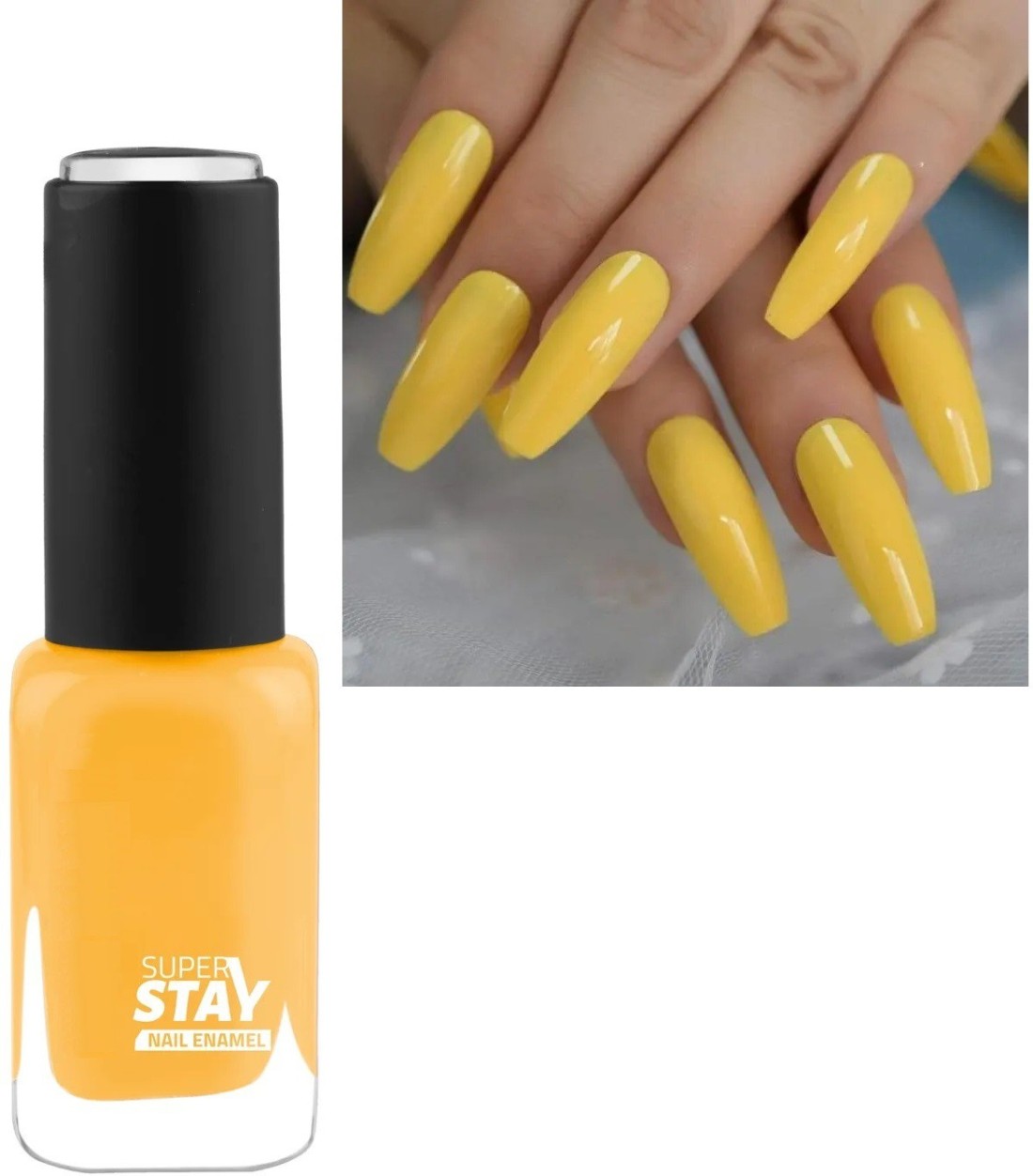 Buy Color Fx Perfect Pastel Longlasting Glossy Finish 21 Toxin Free Non  Yellowing 9 ml Bumble Bee Yellow Nail Enamel for Women Online in India