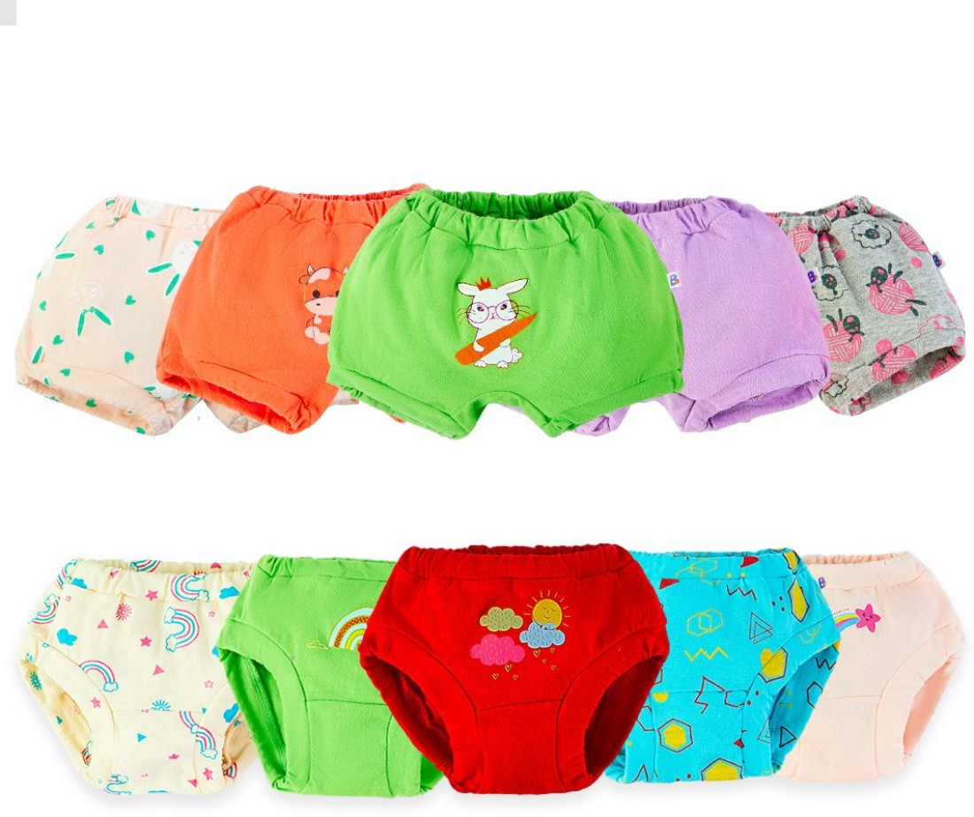 Superbottoms BASIC Super Soft Underwear Pure Cotton Breathable & Super Soft  Innerwear Pack of 10 - Buy Baby Care Products in India