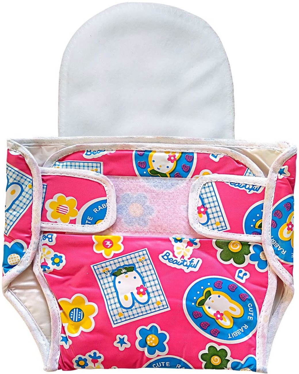PIKIPOO Baby Soft Plastic Diaper Liner Insert Reusable Waterproof Nappy For  6-9 Months