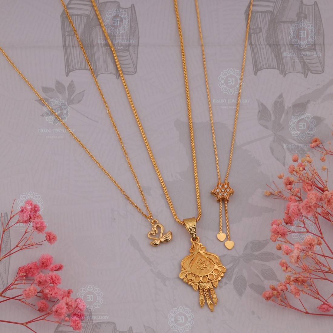 SPE Gold - Light Weight Gold Necklace Design