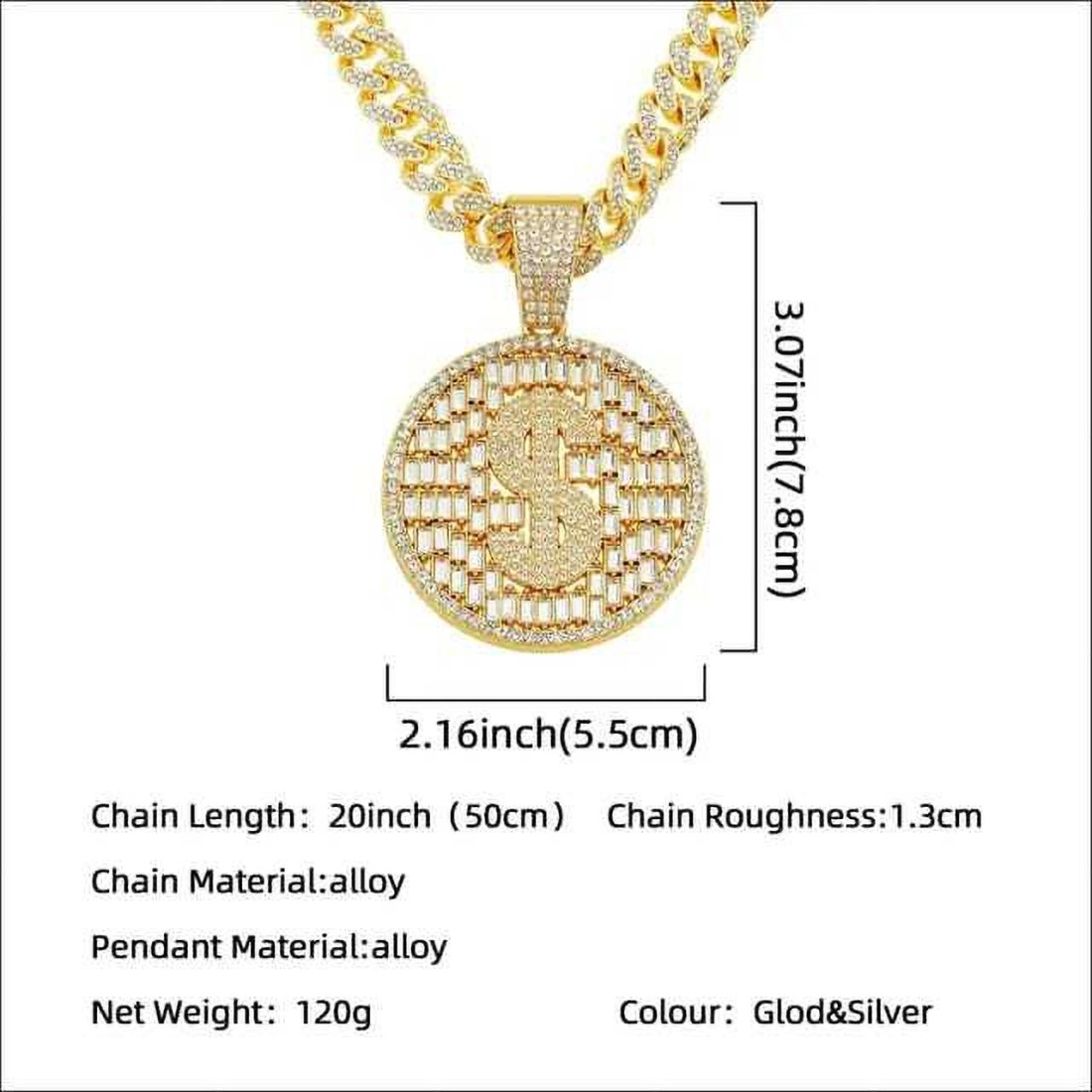KRYSTALZ Mc Stan Hindi Pendant Cuban Link Necklace Iced Out Chain Miami Hip  Hop Jewelry Cubic Zirconia Gold-plated Plated Stainless Steel Necklace  Price in India - Buy KRYSTALZ Mc Stan Hindi Pendant
