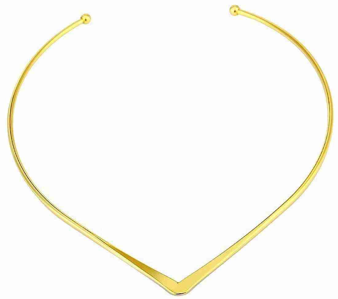 V shaped choker necklace online