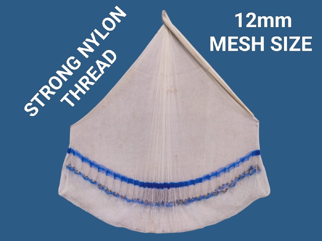 PURKAIT FISHNET CAST HAND NET 20mm MESH,WEIGHT 3.5kg,10ft HEIGHT,38ft ROUND  Fishing Net - Buy PURKAIT FISHNET CAST HAND NET 20mm MESH,WEIGHT 3.5kg,10ft  HEIGHT,38ft ROUND Fishing Net Online at Best Prices in India 