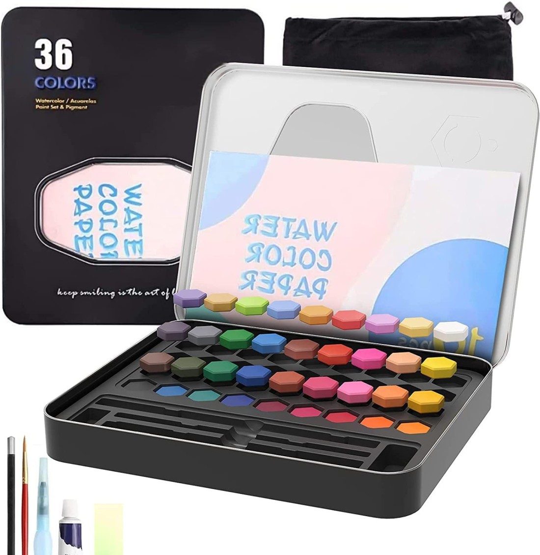 Sketch Art Supplies For Begginers, Keep smiling