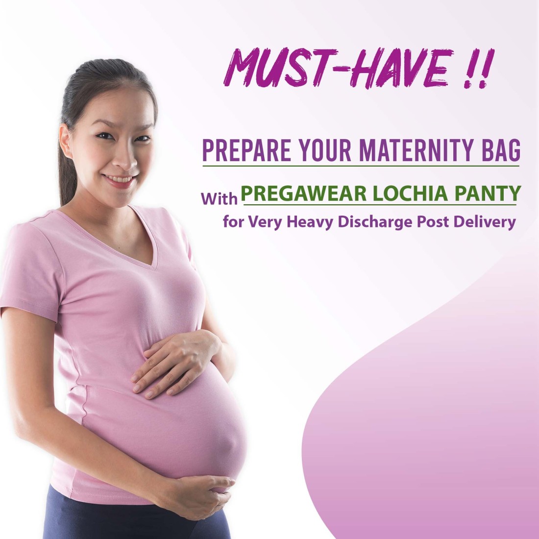 Pregawear Disposable Maternity Lochia Panty For Very Heavy