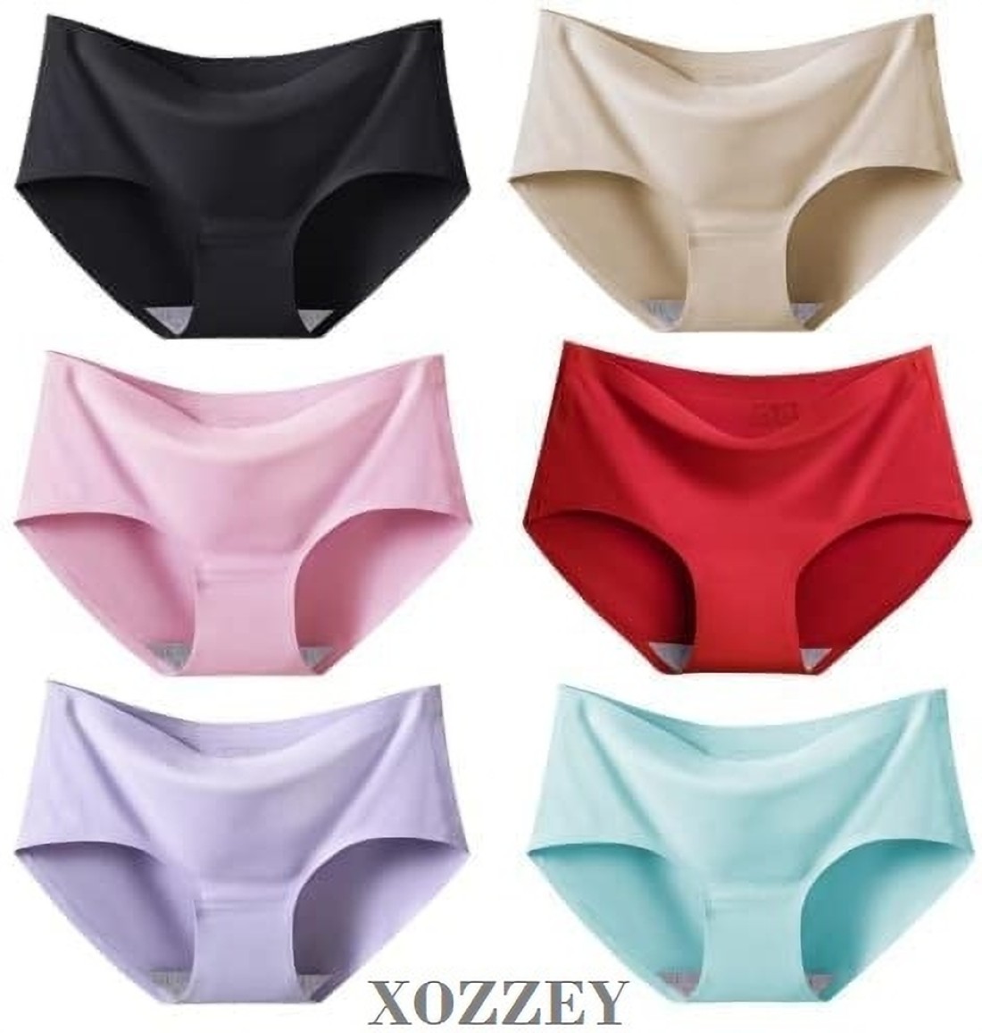 6 PCS SEAMLESS PANTY