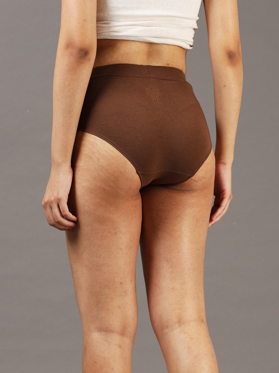 NEVER NEUD Women Hipster Brown Panty - Buy NEVER NEUD Women Hipster Brown  Panty Online at Best Prices in India