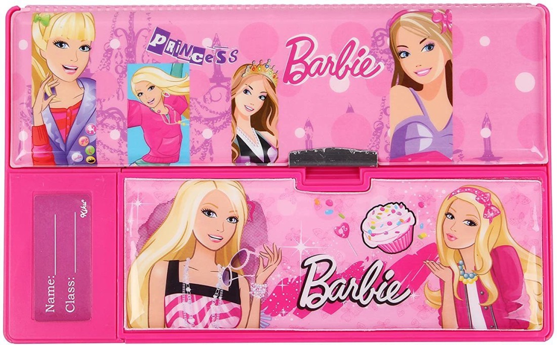 Barbie pencil sale case set