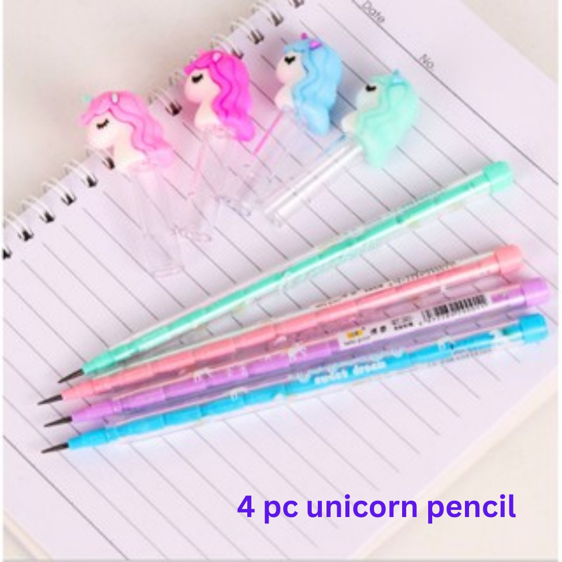 apcatio Cute Unicorn Color Pencils Set for Kids & Girls  Pencil Stationary Set for Kids Pencil 