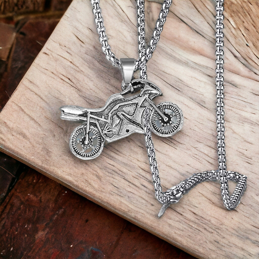 Mens motorcycle cheap jewelry