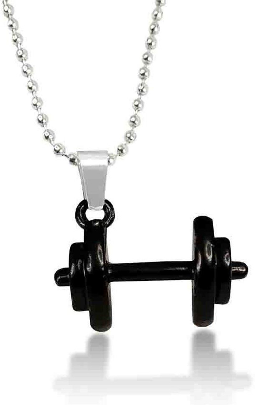 Dumbbell hot sale necklace flipkart