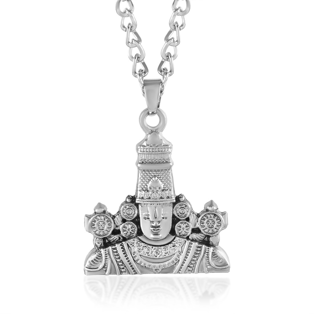 Shiv Jagdamba Lord Venkateswara Tirupati Balaji Spiritual Jewellery  Sterling Silver Zinc, Metal Pendant Price in India - Buy Shiv Jagdamba Lord  Venkateswara Tirupati Balaji Spiritual Jewellery Sterling Silver Zinc,  Metal Pendant Online