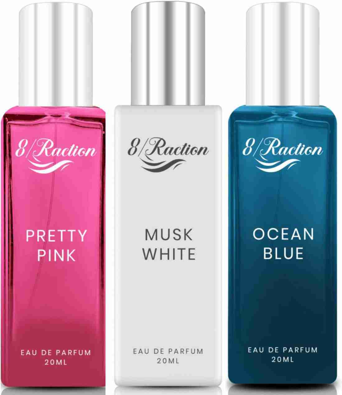 Buy 8Raction Platinum Luxury parfum Pretty Pink Musk White Ocean