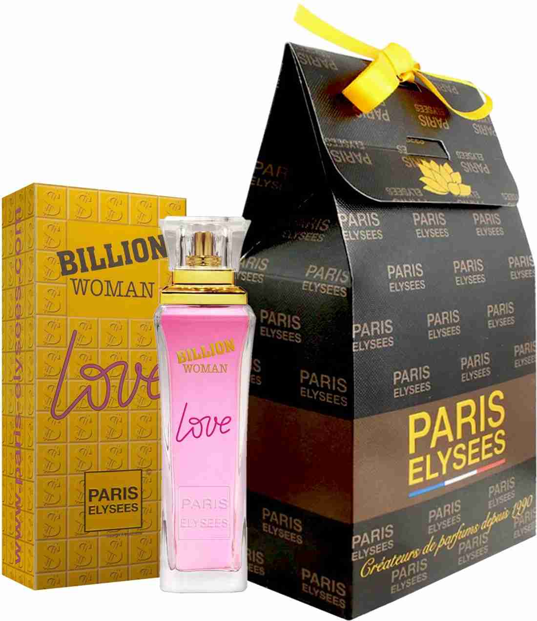 Perfume billion woman love paris 2025 elysees