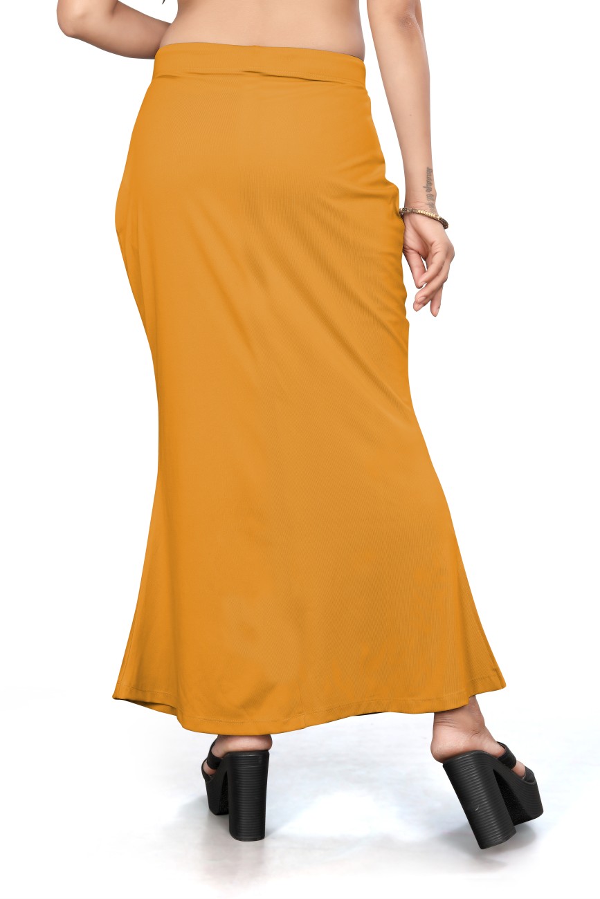 Woo THiNG Sari Shapewear in simple color Lycra Blend Petticoat