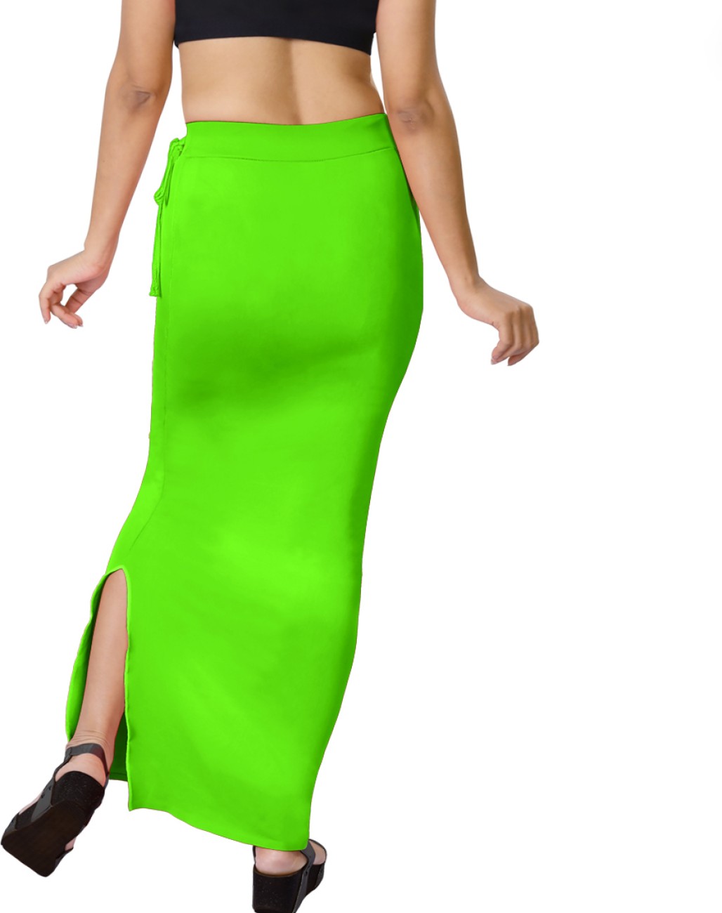 dermawear Saree Shapewear Everyday SSE407 Neon Green Polyester Petticoat  Price in India - Buy dermawear Saree Shapewear Everyday SSE407 Neon Green  Polyester Petticoat online at