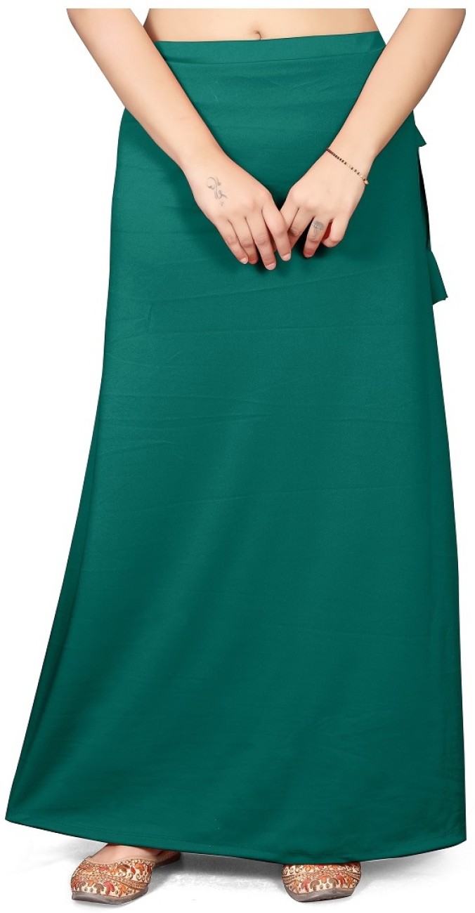 vaitan Saree Petticoat Shapewear Combo Green Black Lycra Blend Petticoat  Price in India - Buy vaitan Saree Petticoat Shapewear Combo Green Black Lycra  Blend Petticoat online at