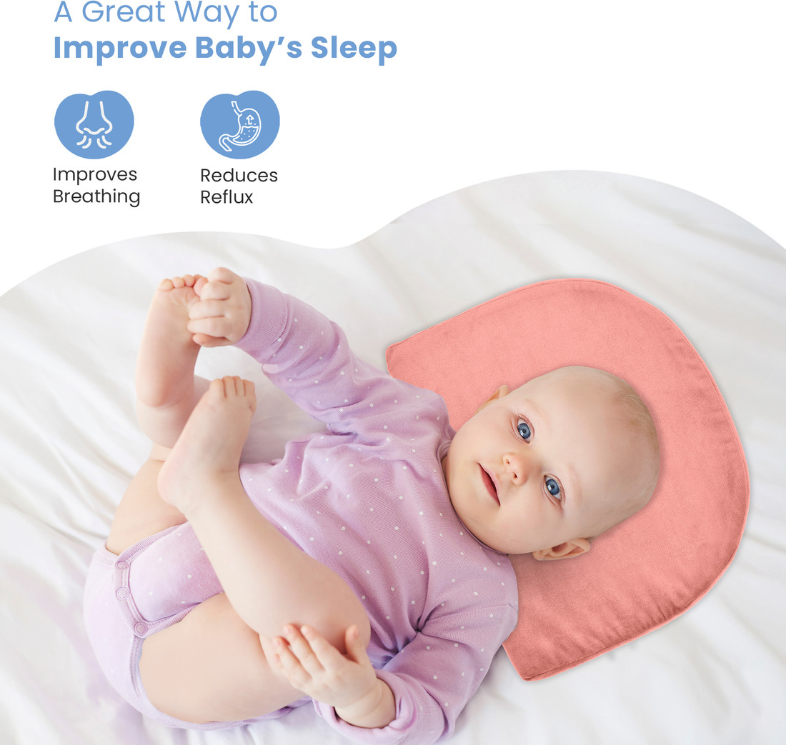 C shaped shop baby pillow