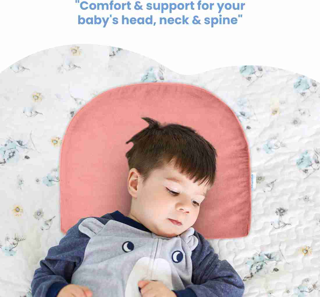 C shaped top baby pillow