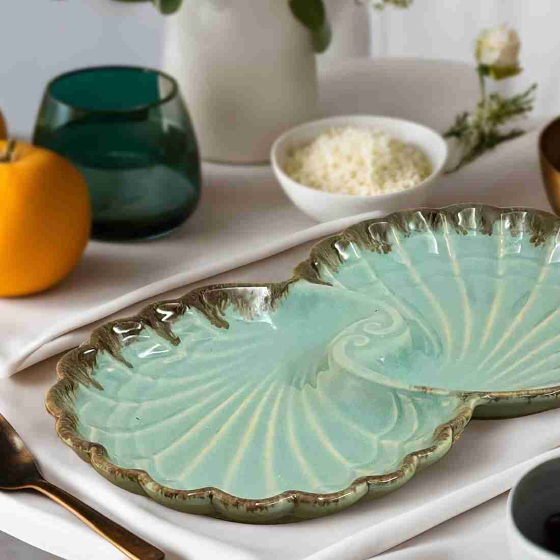 Long serving plate clearance