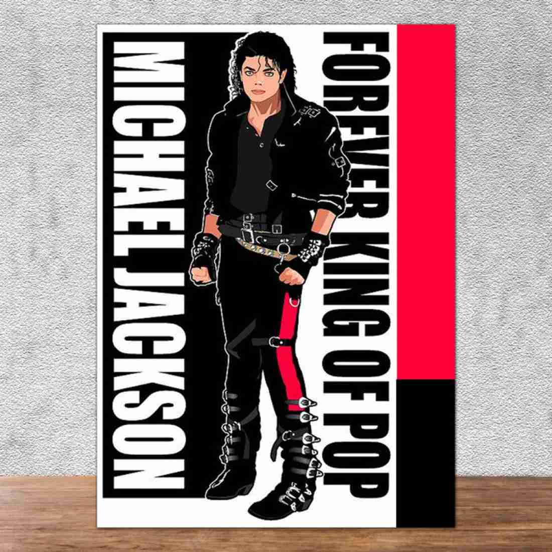 Young Michael Jackson Art Print