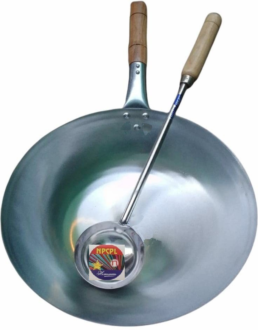 Elivia Chinese Wok 11 Inches Wok 3 L capacity 31 cm diameter Price