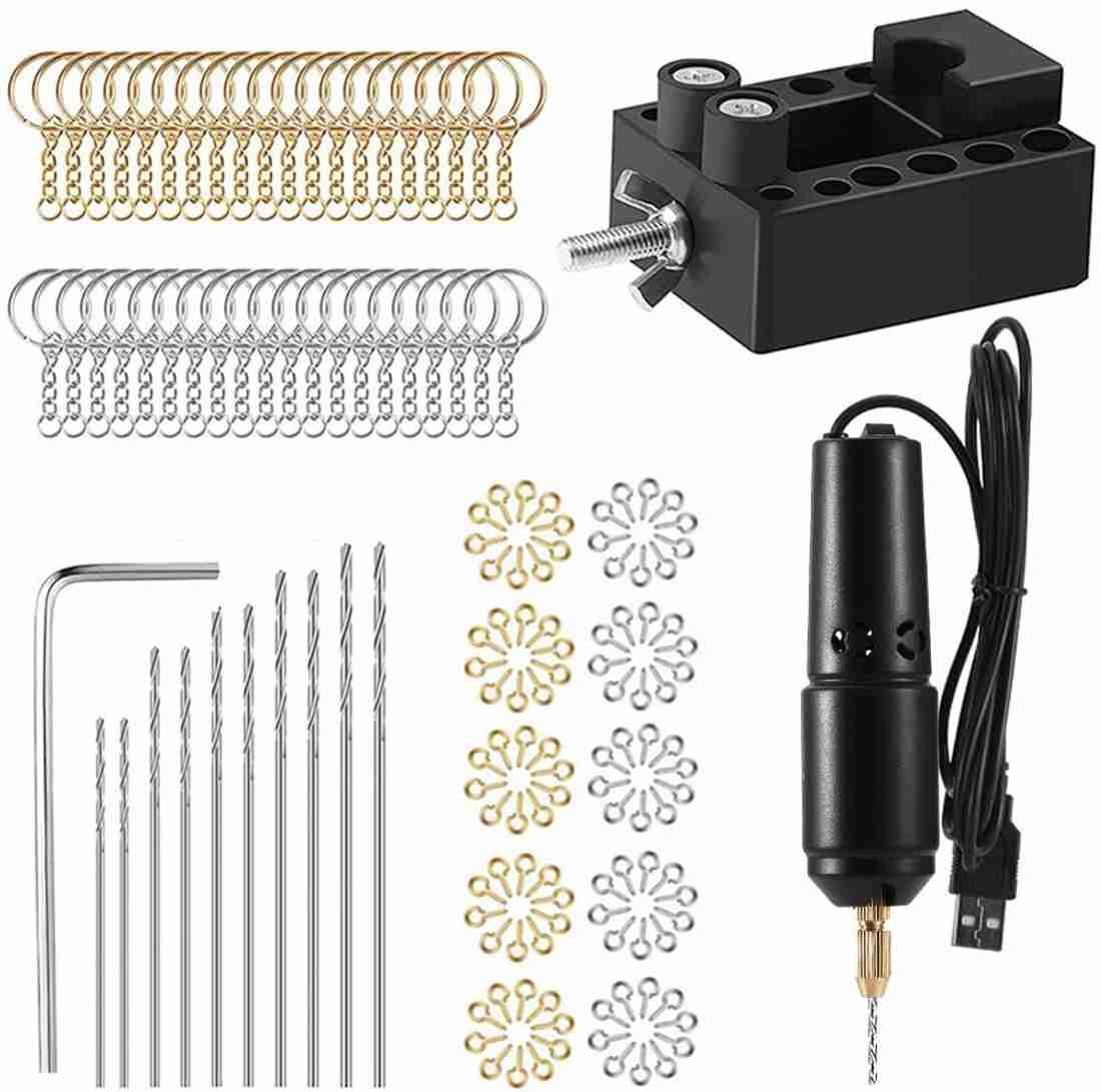 SERPLEX Electric Mini Drill Set for Resin Art Jewelry Casting 153pcs Electric Mini Resin Mini Bench Vise Precision Hand Drill Kit for Artcrafting Jewelry Making Art Angle Drill Price in India Buy SERP...