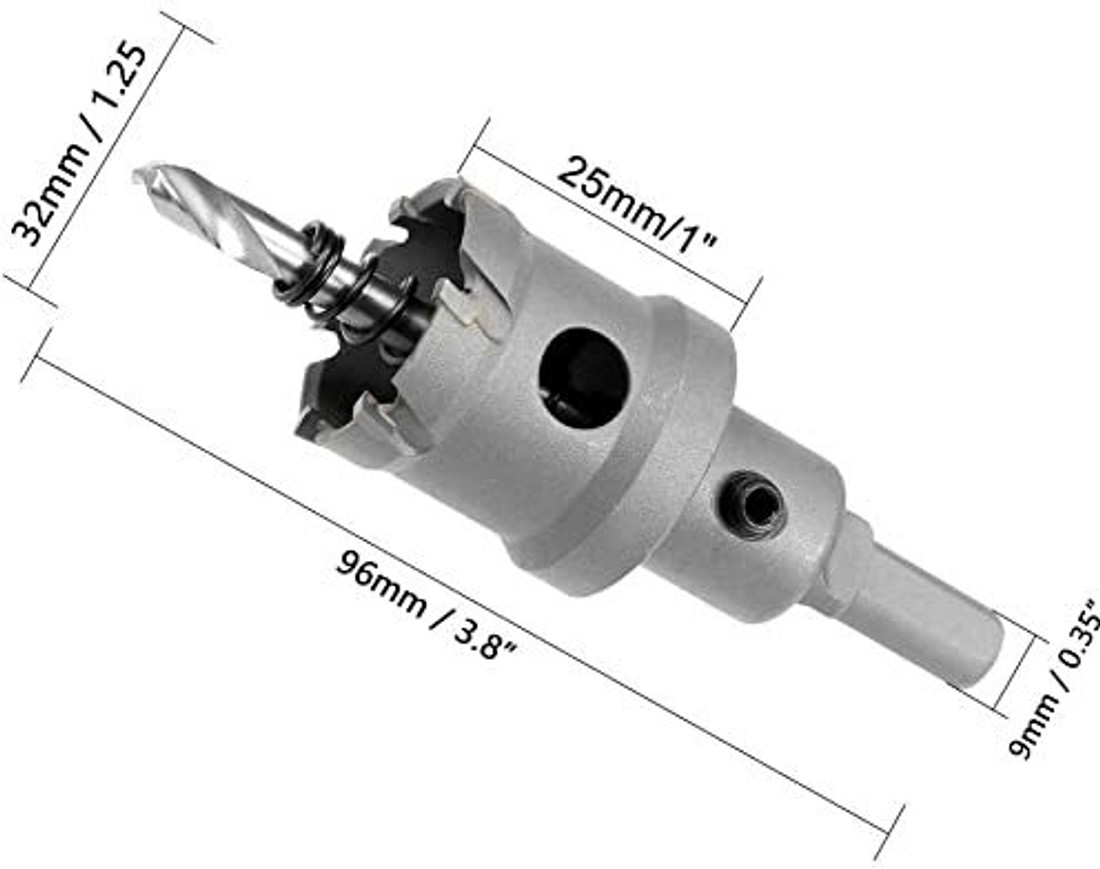96mm hole saw discount