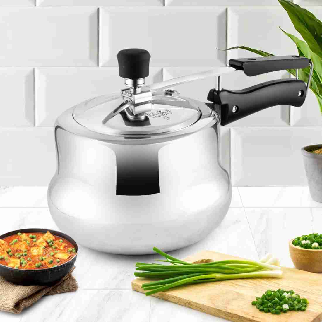 Handi shape 2024 pressure cooker