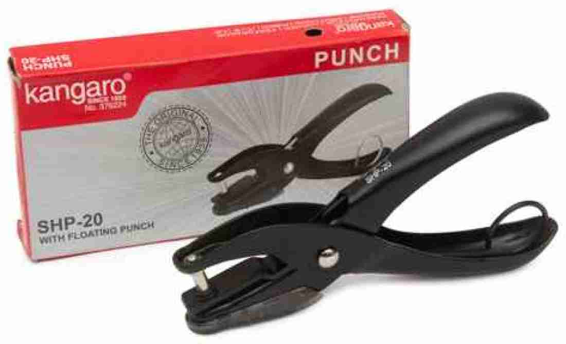 Kangaro Paper Punch ( Single ) 1 Hole Punch, Hole Puncher