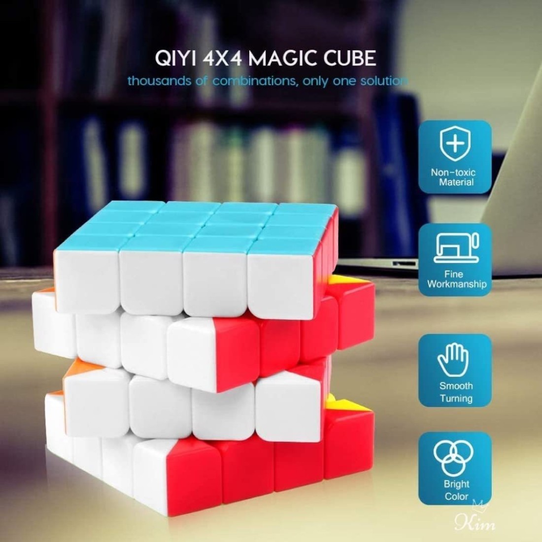 4GX MoYu Meilong 3C Magic Cube 3x3 Speed Cube Magic Puzzle