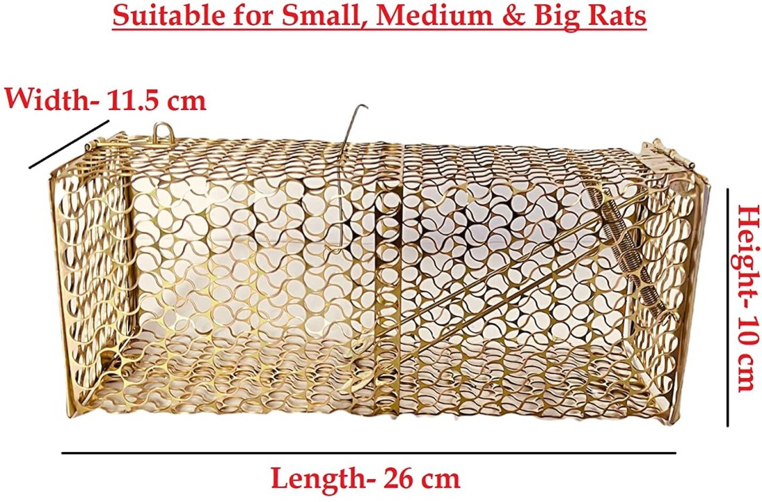 MITHO Mouse Trapper, Rat Catcher, Rat Cage Trap, Big Rat Live Trap Price in  India - Buy MITHO Mouse Trapper, Rat Catcher, Rat Cage Trap, Big Rat Live  Trap online at