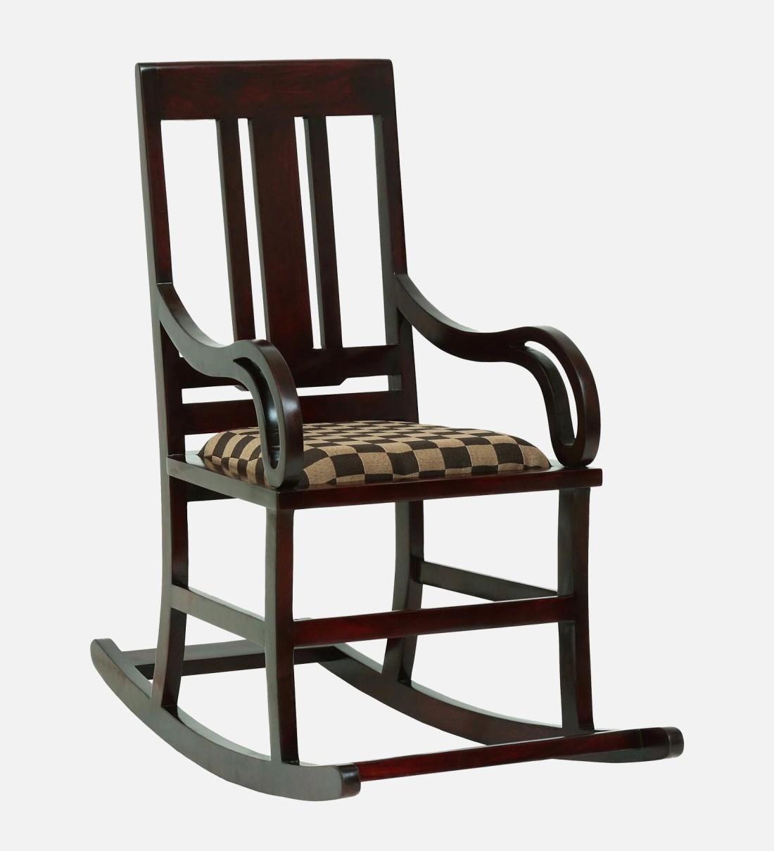 Bhagwant Solid Wood 1 Seater Rocking Chairs Price in India Buy