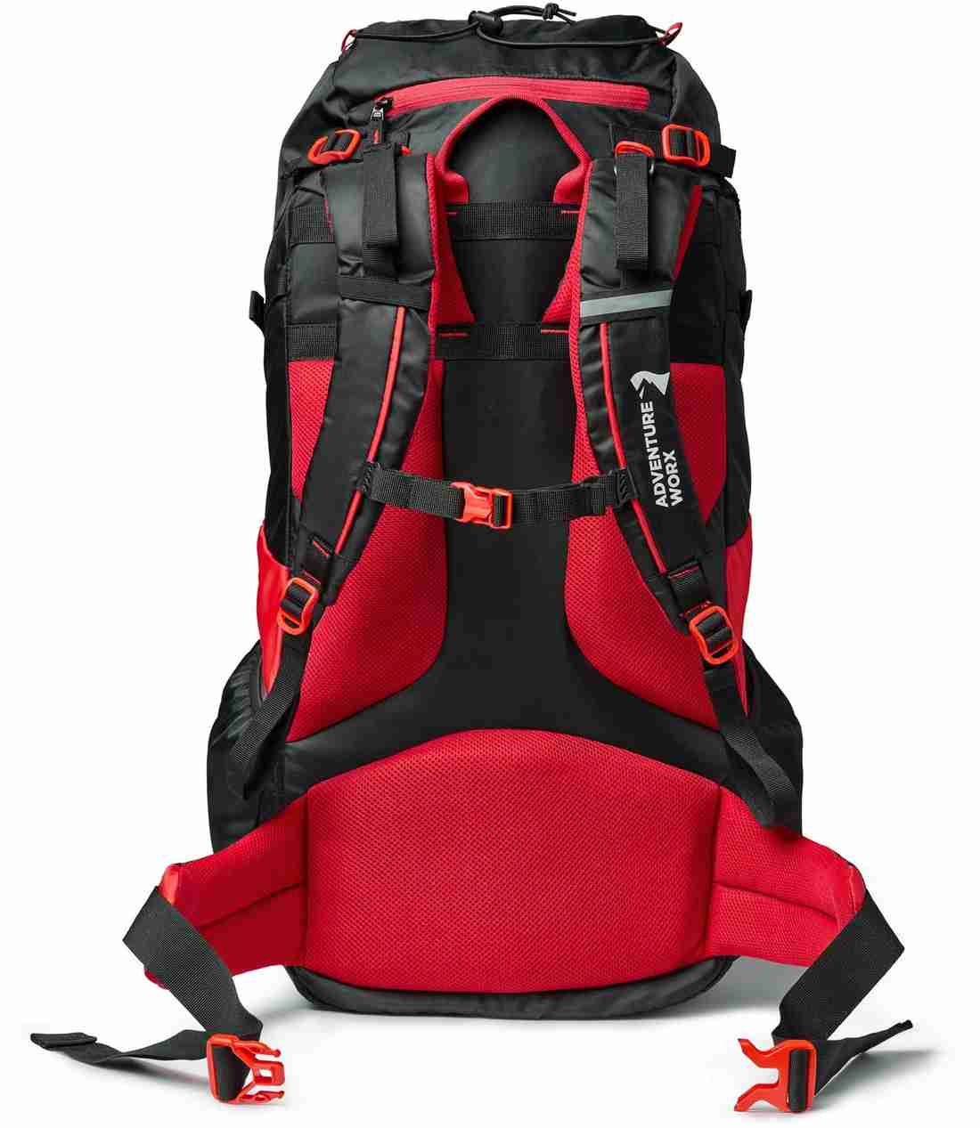 Adventure Worx Zero 50 Ltr Rucksack Rucksack 50 L Black Red
